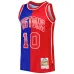 Dennis Rodman Detroit Pistons Mitchell & Ness Hardwood Classics 1988/89 Split Swingman Trikot