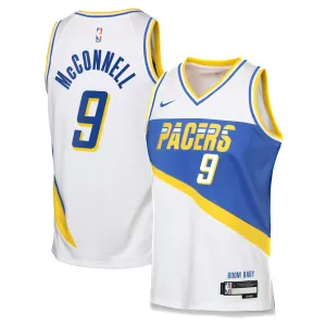 Indiana Pacers T.J. McConnell 2025/26 Jersey - City Edition - White