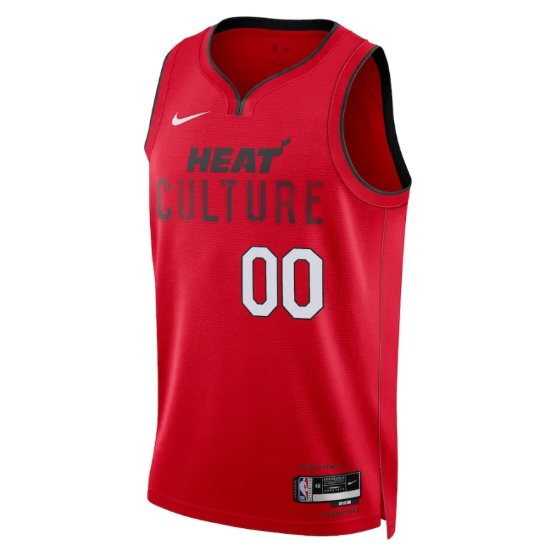 Maglia Miami Heat unisex personalizzata 2024/25 City Edition Swingman