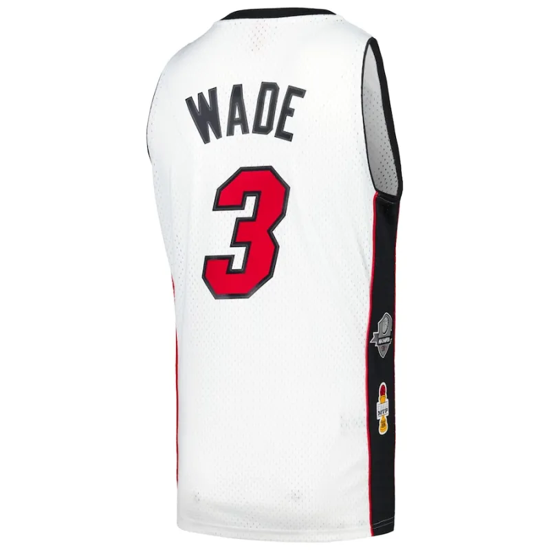 Maglia Dwyane Wade Miami Heat Mitchell & Ness unisex Hall of Fame Classe 2023 Retro Swingman