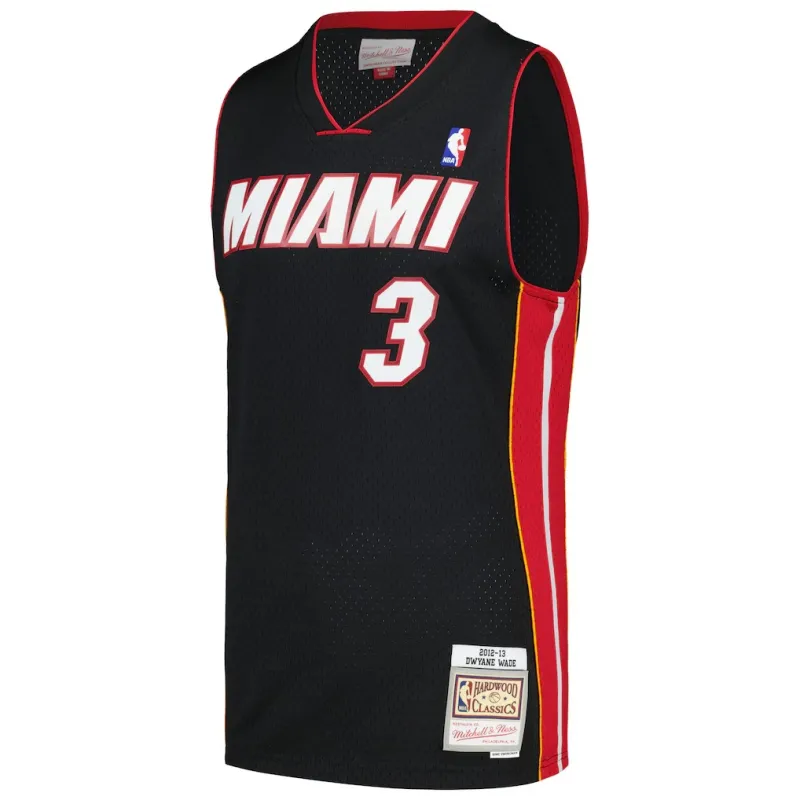 Miami Heat Dwyane Wade Swingman Jersey - Black