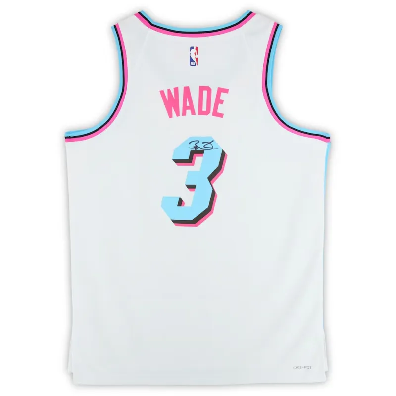Miami Heat Dwyane Wade Swingman Jersey - White