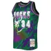 Ray Allen, Maillot Swingman de marbre classique 1996/97 de Mitchell & Ness des Milwaukee Bucks - Vert