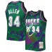 Ray Allen, Maillot Swingman de marbre classique 1996/97 de Mitchell & Ness des Milwaukee Bucks - Vert