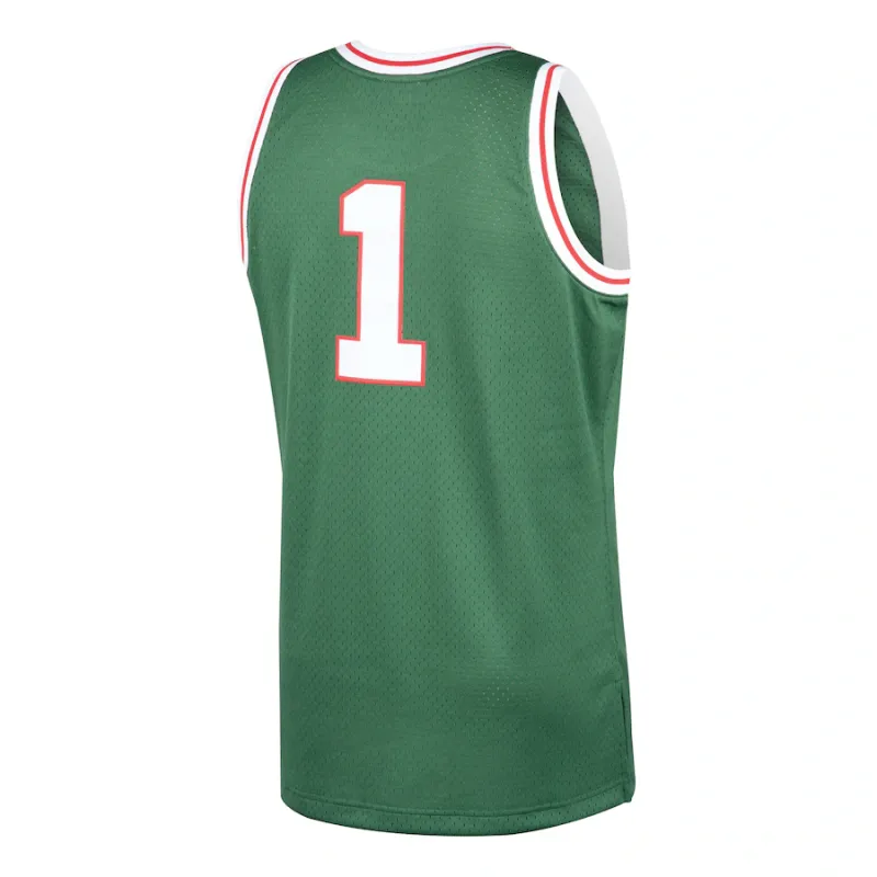 Oscar Robertson, Milwaukee Bucks Mitchell & Ness 1970/71 Hardwood Classics Swingman-Trikot - Grün