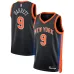 New York Knicks RJ Barrett 2022/23 City Edition Unisex Swingman Trikot Schwarz