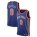 Le maillot de RJ Barrett, New York Knicks, 2023/2024 - Édition Ville, Bleu