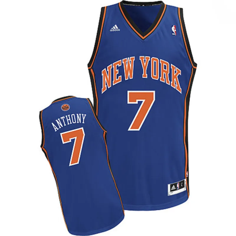 Carmelo Anthony, New York Knicks, City Edition, Blue
