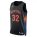 New York Knicks Towns Swingman Jersey - Personalization Edition - Black