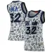 Shaquille O'Neal, Maglia Swingman Doodle 1994 per donne di Mitchell & Ness per Orlando Magic - Bianco