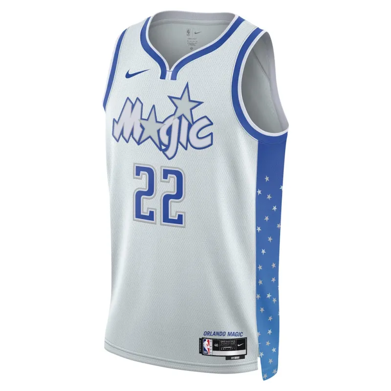 Orlando Magic Franz Wagner 2025/26 Maillot Swingman - Édition Ville - Argent