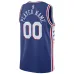 Philadelphia 76ers Maillot personnalisé Swingman 2020/2021 - Édition icône - Bleu royal