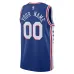 Philadelphia 76ers Maglia personalizzata Swingman della stagione 2022/2023 unisex, Edizione Regale - Edizione icona - Blu