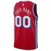 Philadelphia 76ers Jordan Brand Unisex 2022/2023 Saison Fan Angepasstes Jersey - Statement-Edition - Rot