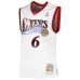 Allen Iverson Philadelphia 76ers Mitchell & Ness Maillot Swingman de l'Édition Classique 2001/2002 - Blanc
