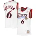 Allen Iverson Philadelphia 76ers Mitchell & Ness Maillot Swingman de l'Édition Classique 2001/2002 - Blanc