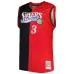 Allen Iverson Philadelphia 76ers Mitchell & Ness Hardwood Classics 2000/01 Big & Tall Split Swingman Jersey