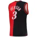 Allen Iverson Philadelphia 76ers Mitchell & Ness Hardwood Classics 2000/01 Big & Tall Split Swingman Jersey