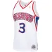 Allen Iverson Philadelphia 76ers Mitchell & Ness 1996/1997 Klassische Edition Swingman Jersey - Weiß