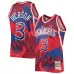 Allen Iverson Philadelphia 76ers Mitchell & Ness Camiseta Swingman Hyper Hoops de las Clásicas Hardwood 1996/1997 - Rojo