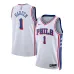 James Harden Philadelphia 76ers Maillot Swingman Unisexe - Édition Association - Blanc