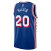 Jared McCain Philadelphia 76ers Swingman Jersey - Icon Edition - Royal Blue