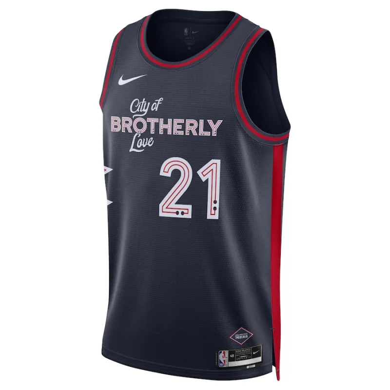 Canotta Joel Embiid 76ers City Edition 2023-24 Unisex