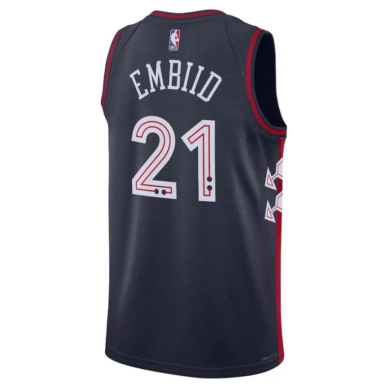 Canotta Joel Embiid 76ers City Edition 2023-24 Unisex
