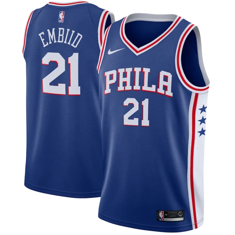 Joel Embiid Philadelphia 76ers Swingman Jersey - Icon Edition - Royal Blue