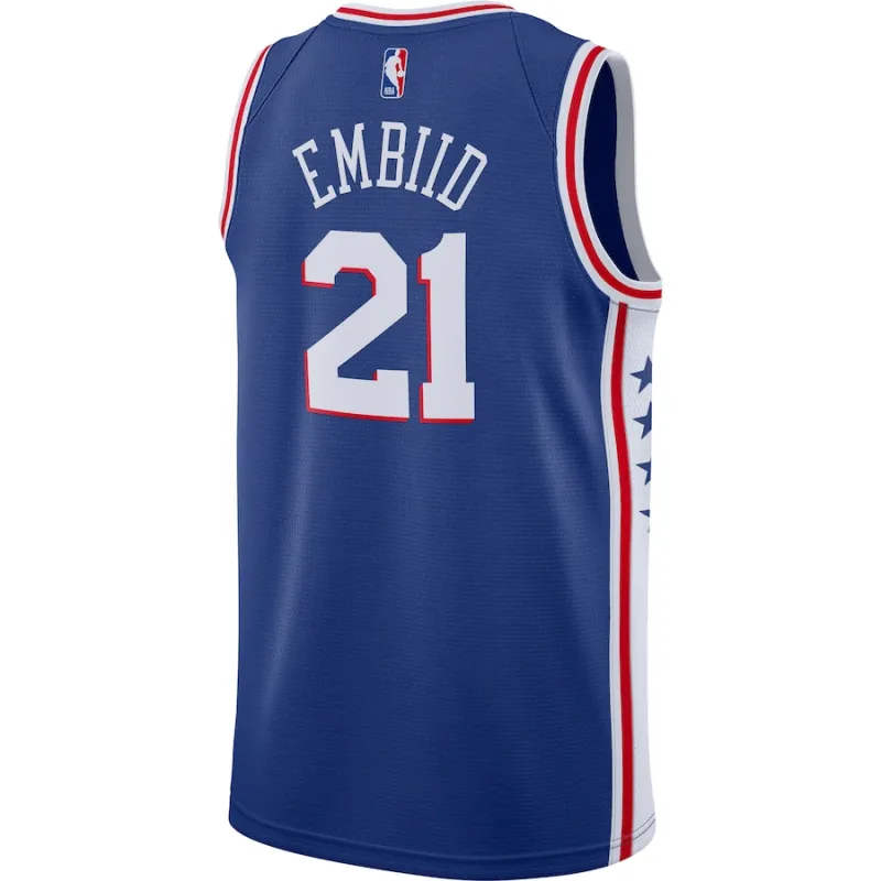Joel Embiid Philadelphia 76ers Swingman Jersey 2019/2020 - Icon Edition - Royal Blue
