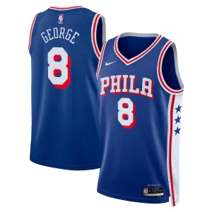 Paul George Philadelphia 76ers Unisex 2024 Offseason Addition Swingman Jersey - Royal Blue