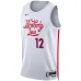 Tobias Harris Philadelphia 76ers Unisex 2022/23 Saison Swingman-Jersey - City Edition - Weiß