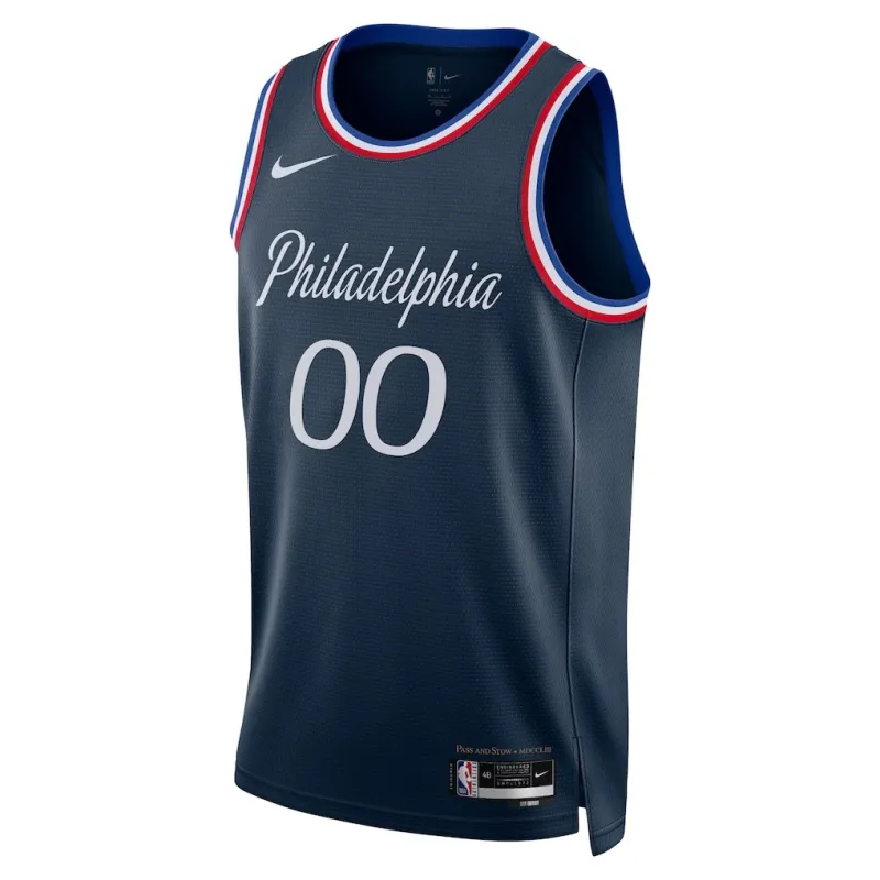 Philadelphia 76ers 2025/26 Maglia Swingman Edizione Città Unisex - Blu