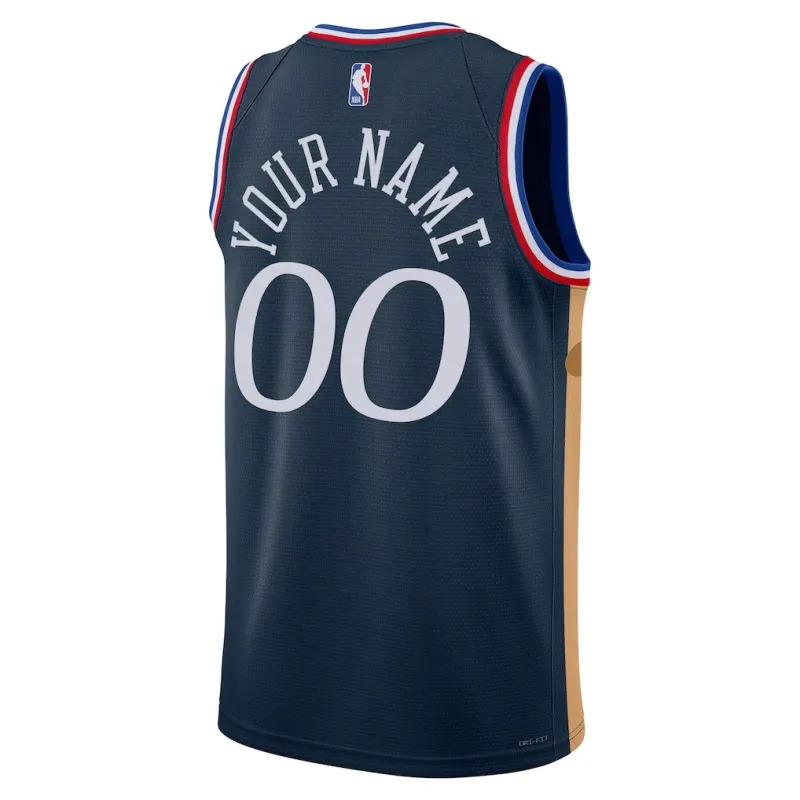 Philadelphia 76ers 2025/26 Maglia Swingman Edizione Città Unisex - Blu