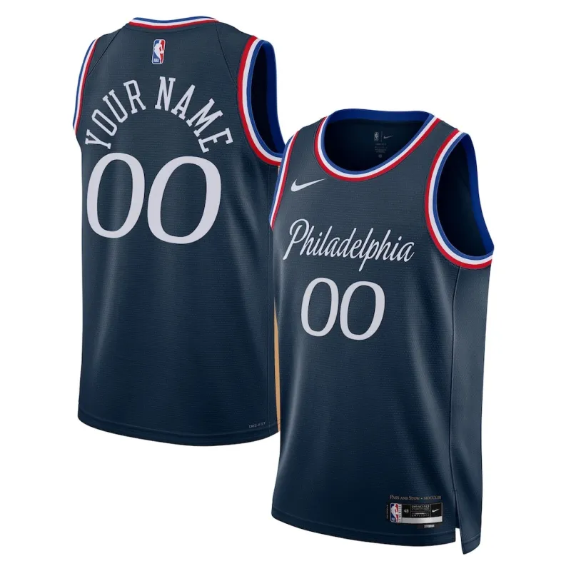 Philadelphia 76ers 2025/26 Maglia Swingman Edizione Città Unisex - Blu