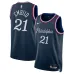 Philadelphia 76ers Joel Embiid 2025/26 Swingman Jersey - City Edition - Blue