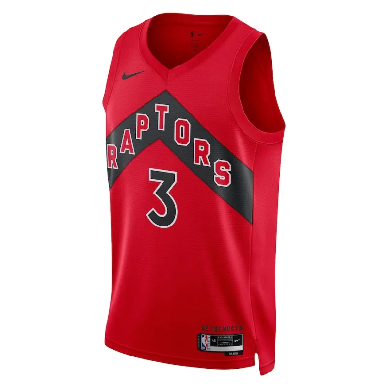 OG Anunoby Toronto Raptors Icon Edition Swingman Jersey - Red