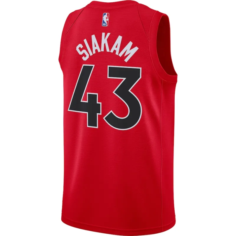 Pascal Siakam Toronto Raptors 2020/21 Icon Swingman Jersey - Red