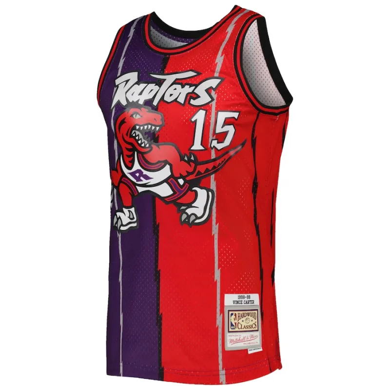 Vince Carter Toronto Raptors Mitchell & Ness 1998/99 HWC Swingman Jersey