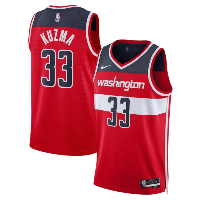 Kyle Kuzma Wizards Swingman Trikot (Unisex)