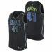 Dirk Nowitzki Dallas Mavericks City Edition schwarzes Trikot