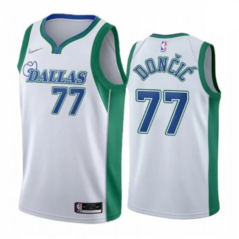 Dallas Mavericks LUKA DONCIC 2021/22 maillot édition ville blanc