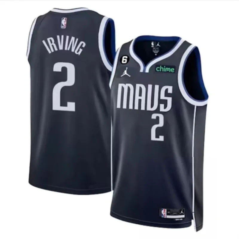 Kyrie Irving, Dallas Mavericks Édition Déclaration 2022/23 Bleu foncé