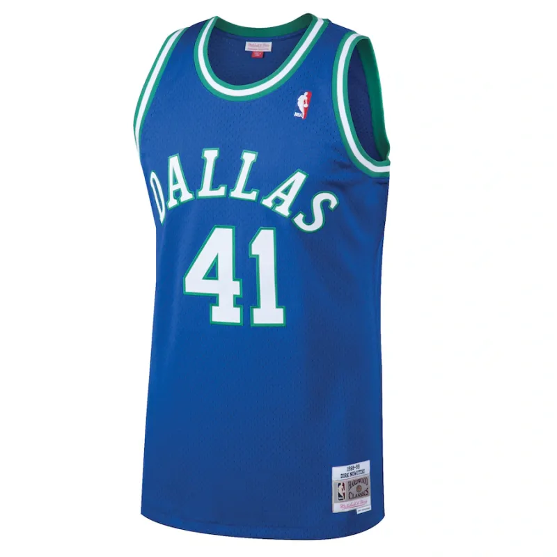 Dirk Nowitzki Dallas Mavericks Édition Classique 1998/99, Bleu