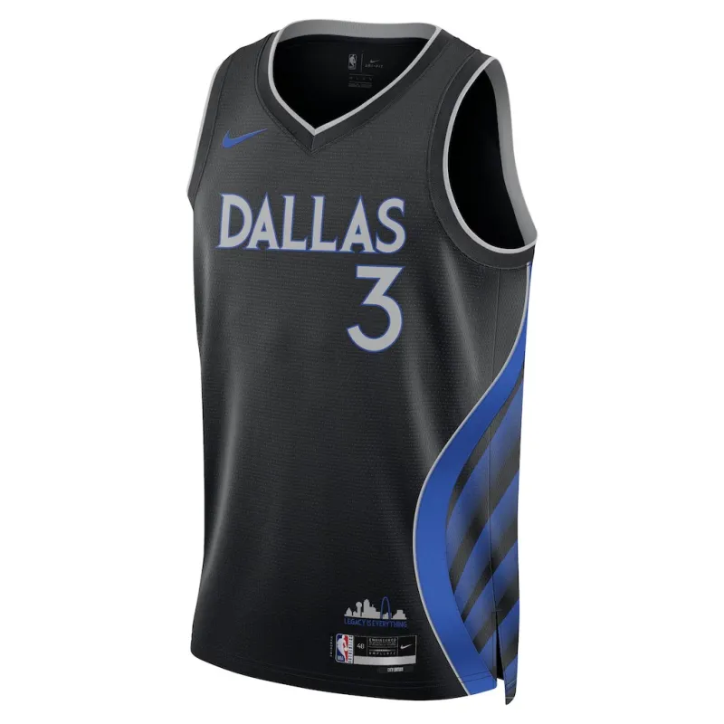 Dallas Mavericks Anthony Davis 2025/26 Unisex Jersey - City Edition - Black
