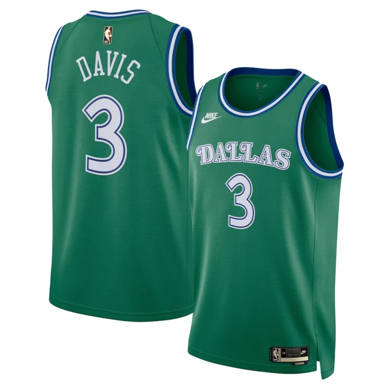 Maillot Swingman des Dallas Mavericks Anthony Davis - Version Classique - Vert