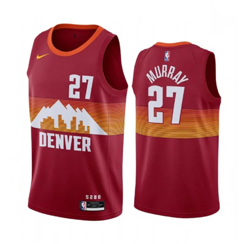 Jamal Murray, Denver Nuggets, édition Ville 2020/21, Rouge