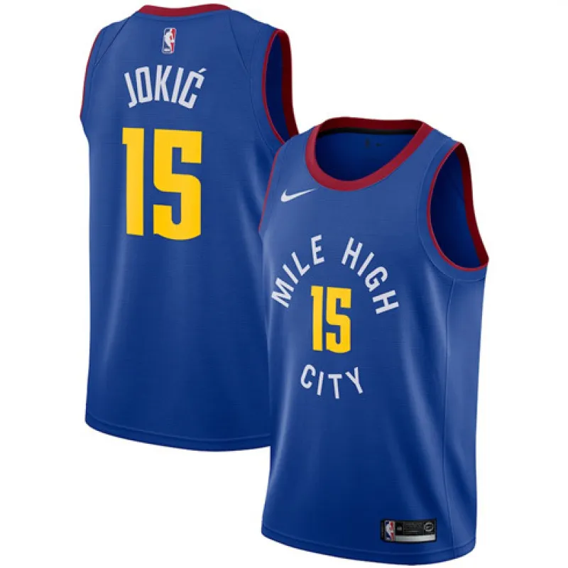Nikola Jokic, Denver Nuggets, 2018/19 Statement Edition, Blue