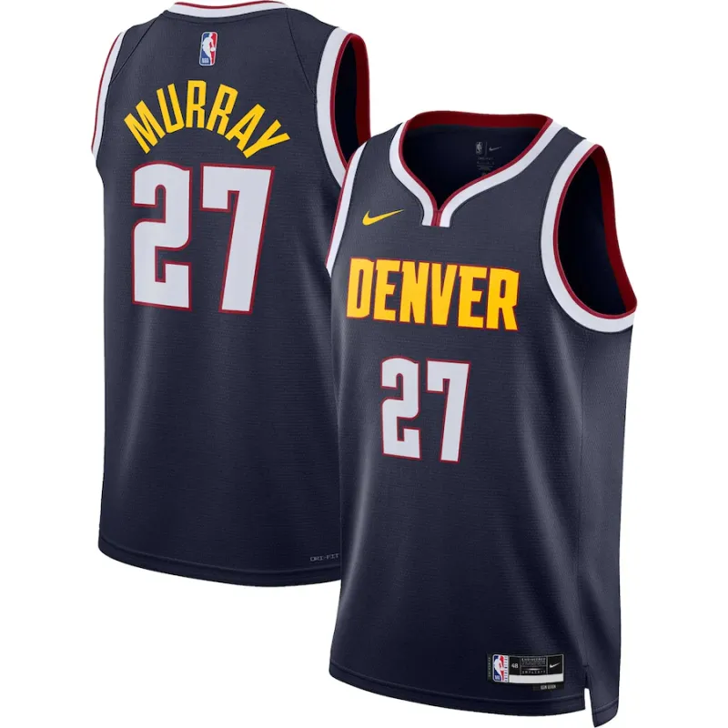 Jamal Murray Denver Nuggets, Icon Edition, Navy Blue
