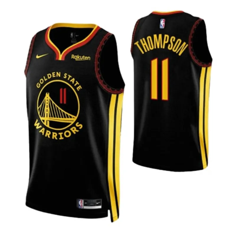 Klay Thompson, Golden State Warriors 2023/24 Édition Ville, Noir